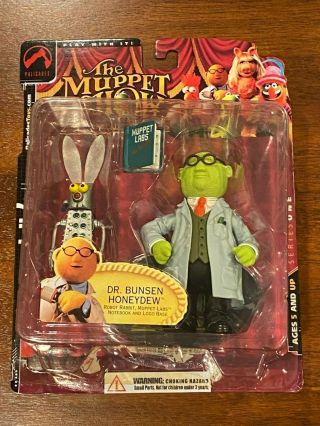 Dr Bunsen Honeydew Figure The Muppet Show 25 Years Palisades 2002 Muppets