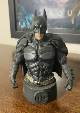 Dc Universe Collector’s Bust The Dark Knight Batman By Eaglemoss (no Box)