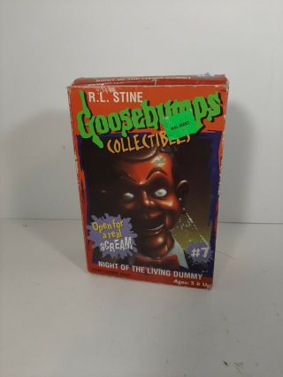 R.  L.  Stine Goosebumps Collectibles 7 Night Of The Living Dummy Slappy Figure