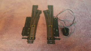 Ho Scale Atlas Left Hand & Right Hand Switch Set Of 2