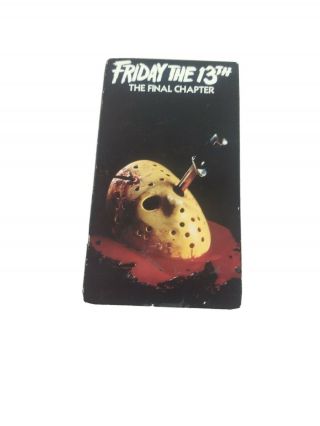 Friday The 13th - The Final Chapter - Vhs
