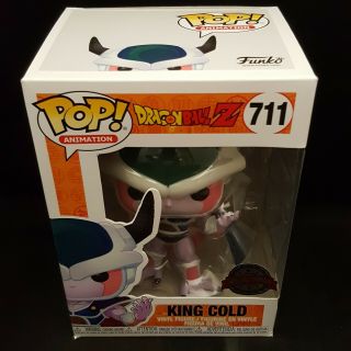 Funko Pop Dragon Ball Z King Cold 711 Exclusive - Dented Box Item