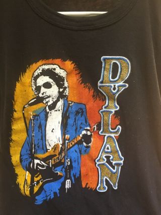 Vintage 1978 Chicago Stadium Bob Dylan T Shirt