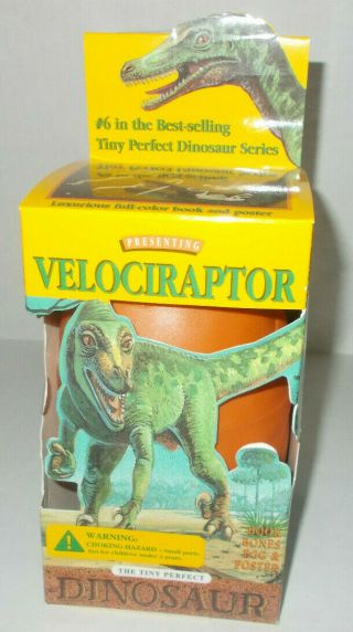 Velociraptor The Tiny Perfect Dinosaur Series 6 1996 Somerville House Books