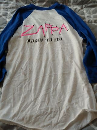 Frank Zappa 1984 Them Or Us Vintage T - Shirt Size M Rare