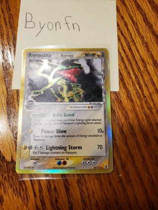 Rayquaza (delta Species) 13/113 Pokemon Card Reverse Holo Ex Delta Species