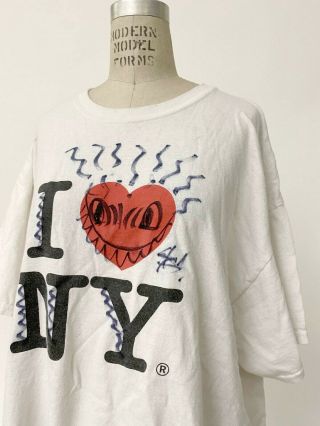 ⭕ 00s I Love Ny Graffiti Shirt : Punk Anime Rave Rap Jnco Jacket Pants Skate 90s