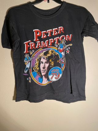 Vintage Peter Frampton T - Shirt 1979 Tour Medium