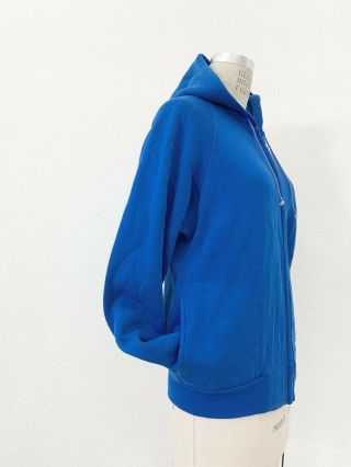 ⭕ 80s Vintage Blue Sweat Hoodie : Shirt Pants Jacket Champion Adidas Varsity 70s
