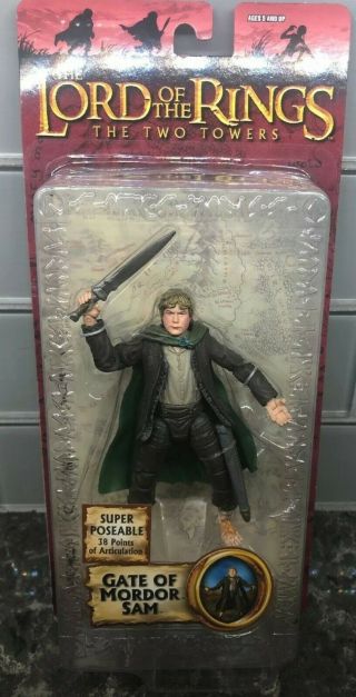 Lord Of The Rings Sam Gamgee Gate Of Mordor Posable Lotr Two Towers (moc)
