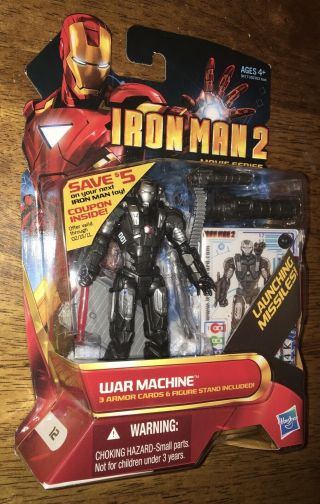 Iron Man 2 Movie Series War Machine 4” Figure 12 James Rhodes Rhodey Universe