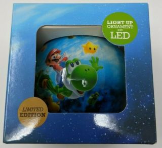 Mario Galaxy 2 Limited Edition Light Up Ornament W/ Led