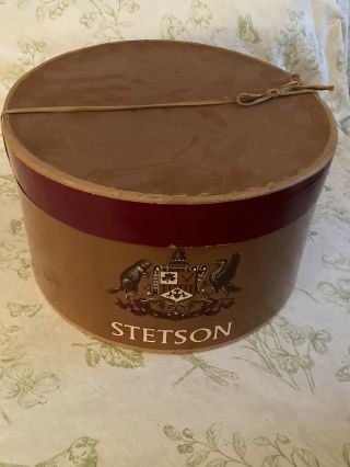 1950s Stetson Hat Box Vintage