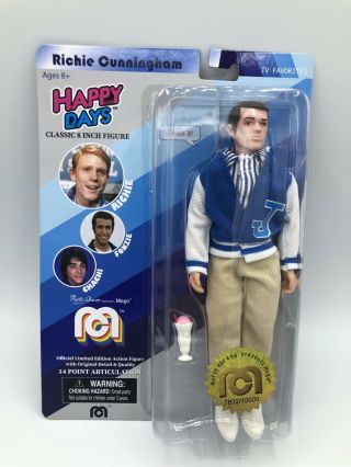 Richie Cunningham Happy Days Marty Abrams Presents Mego Classic 8 " Action Figure