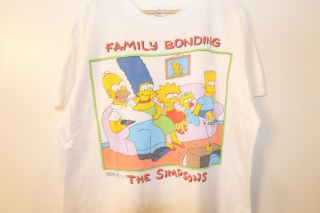 The Simpsons 1989 Vintage T - Shirt Xl 1980s 80s