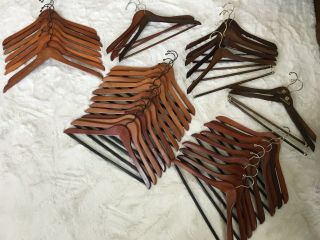 Vintage Wooden Hangers (39)