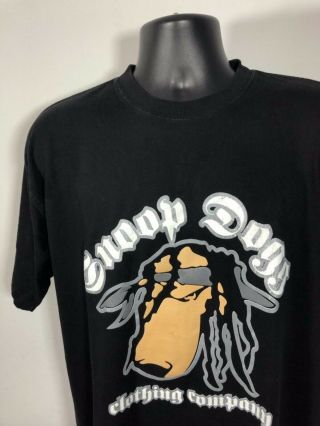 Vintage 90s Snoop Dogg Clothing Company Shirt Made In Usa Death Row (very Rare)