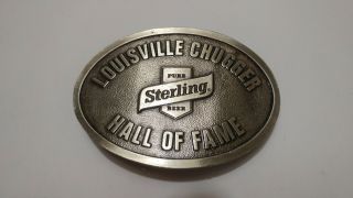 Old Vintage Sterling Beer Promotional Advertising Bottle Opener Belt Buckle Nos