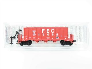 N Scale Micro - Trains Mtl 12500020 Fec Florida East Coast 3 - Bay Hopper 15088