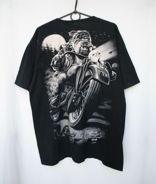 Cats Suck Cycle Repair 1996 T - Shirt Size L