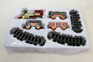 Velocity Toys Classic Train Set For Kids With Real Smoke,  Music 1519 - 2