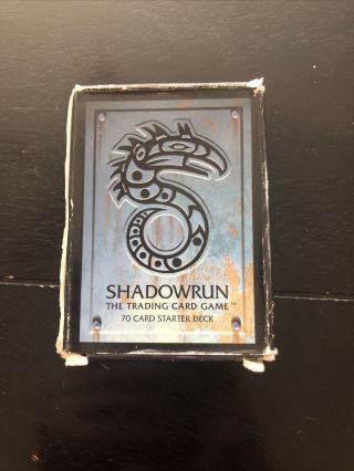 Shadowrun Trading Card Game,  Starter Deck,  68 Cards