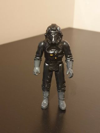 Vintage Star Wars Tie Fighter Pilot No Coo - Coo On Front Legs