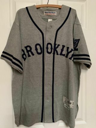 Ebbets Field Flannels Vintage Athletic Wear Baseball Jersey “brooklyn” " 35 "