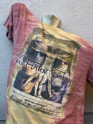 Vintage Van Halen Balance Concert Tour T Shirt 1995 Tie Dye Merch Eddie Tee
