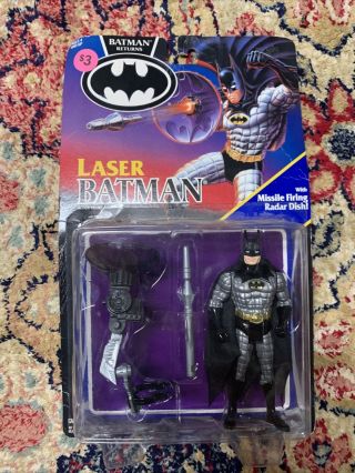 Kenner 1991 Batman Returns Laser Batman
