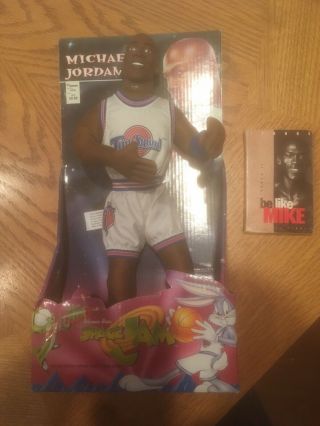 Michael Jordan Space Jam Action Figure And Be Like Mike Cassette Tape