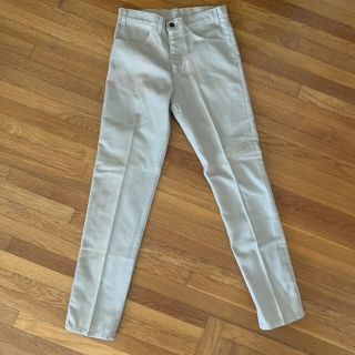 Vintage 1960’s LEVIS BiG E Black Tab Sta - Prest Jeans Pants Mens 31x32 2