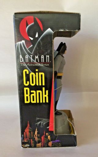 Vintage Batman The Animated Series Coin Bank 1994 DC COMICS Marvel 3