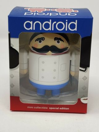 Android Collectible Mini French Chef Robot Figure Dead Zebra Andrew Bell