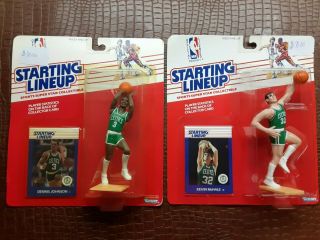 1988 Dennis Johnson & Kevin Mchale Lineup Slu Boston Celtics $25.