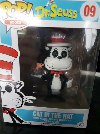 Funko Pop Dr Seuss Cat In The Hat 09 (w/fishbowl)