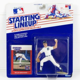 Willie Hernandez - Tigers - 1988 Kenner Starting Lineup Baseball Figure