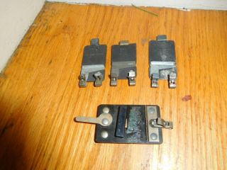 3 Old American Flyer 690 Track Terminals & 1 - 696 Track Trip