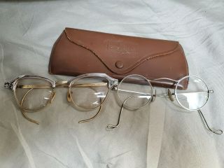Vintage Bausch,  Lomb B&l 1/10 12k Gf Real Gold Glasses Frames & Berkeley Pair
