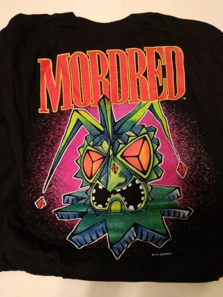 Mordred Metal Band Vintage Concert Tour Shirt Xl Size - Authentic Owner