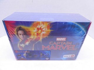 Culturefly Captain Marvel Collectors Box - Hat,  Fanny Pack,  Squishy,  Patches