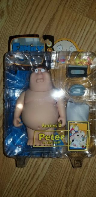 Mezco Family Guy Action Figures Series 2 Peter In The Buff