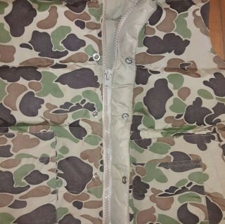 Woods - Goose Brand Down Insulated Camo Puffer Vest XL - Vintage 80s Canada 3