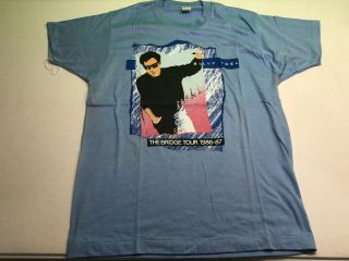 Vintage - 1986 - 87 - Billy Joel - The Bridge Tour - T - Shirt - Size Xl - Look