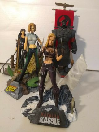 Mcfarlane Danger Girl Action Figures Complete Set Of 4