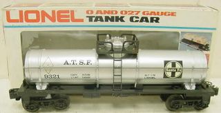 Lionel 6 - 9321 Atchison Topeka & Santa Fe Single Dome Tank Ex/box