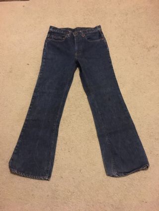 Vintage 80’s Preworn Levis 517 (boot Cut) Made In Usa