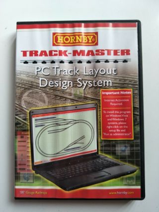 Hornby R8145 - Any Or Multiple Scales Track - Master Pc Track Layout Design System