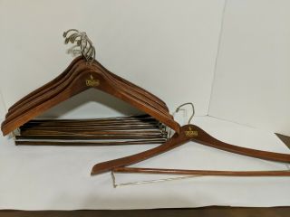 8 Polo Ralph Lauren Wooden Hangers