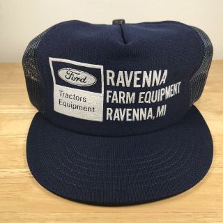 Ford Tractors Equipment Dealer Mesh Snapback Made In The Usa Ravenna Michigan